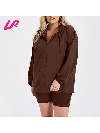 Stay protected from the elements with our full zip windbreaker.